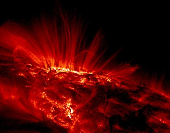 태양 폭발하는 꿈